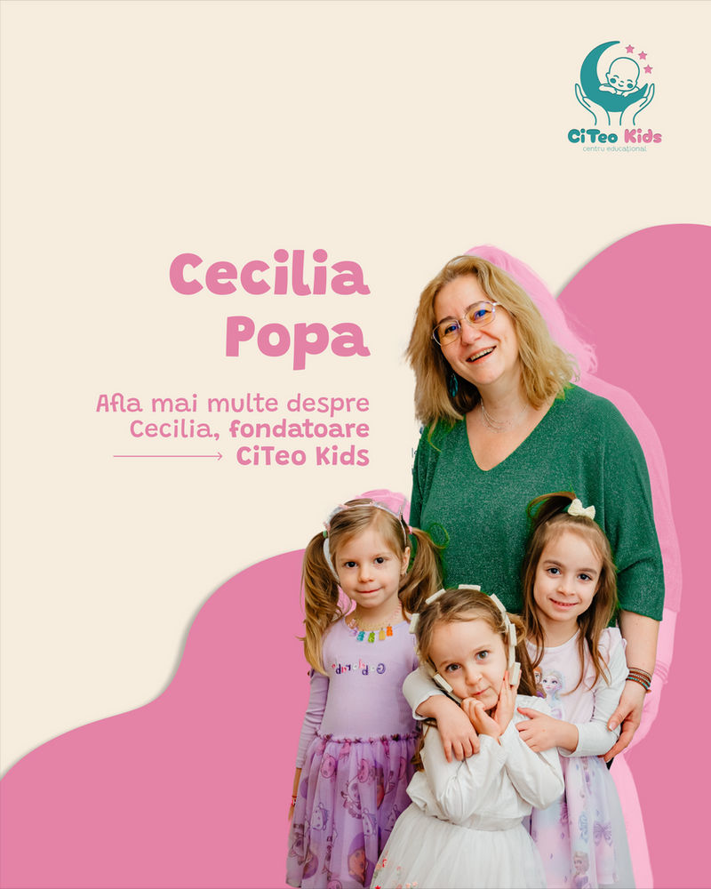 Cecilia Popa, fondatoare CiTeo Kids