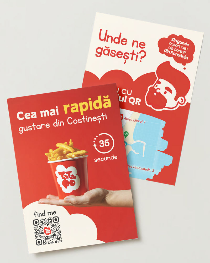 Café menu design — cafea