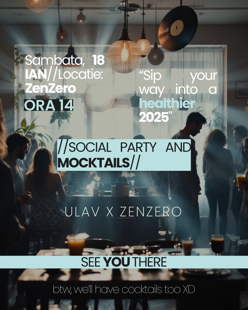 ULAV × ZenZero — social party and mocktails