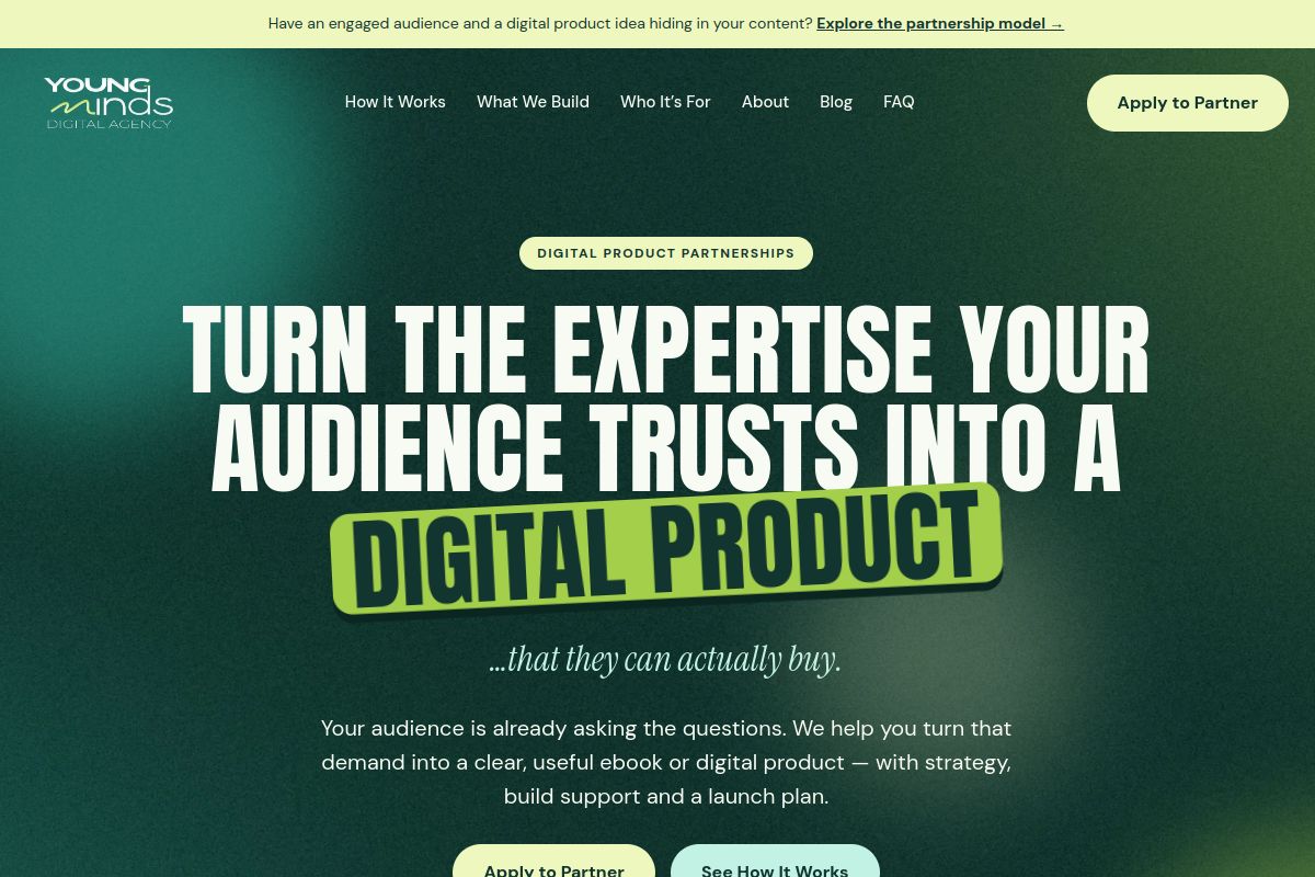 Young Minds website