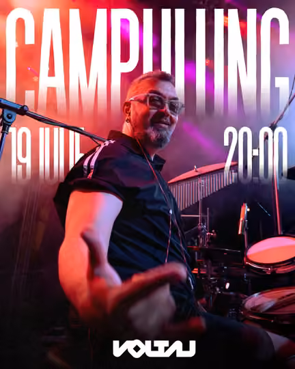 Voltaj concert poster — Câmpulung, 19 July · 20:00