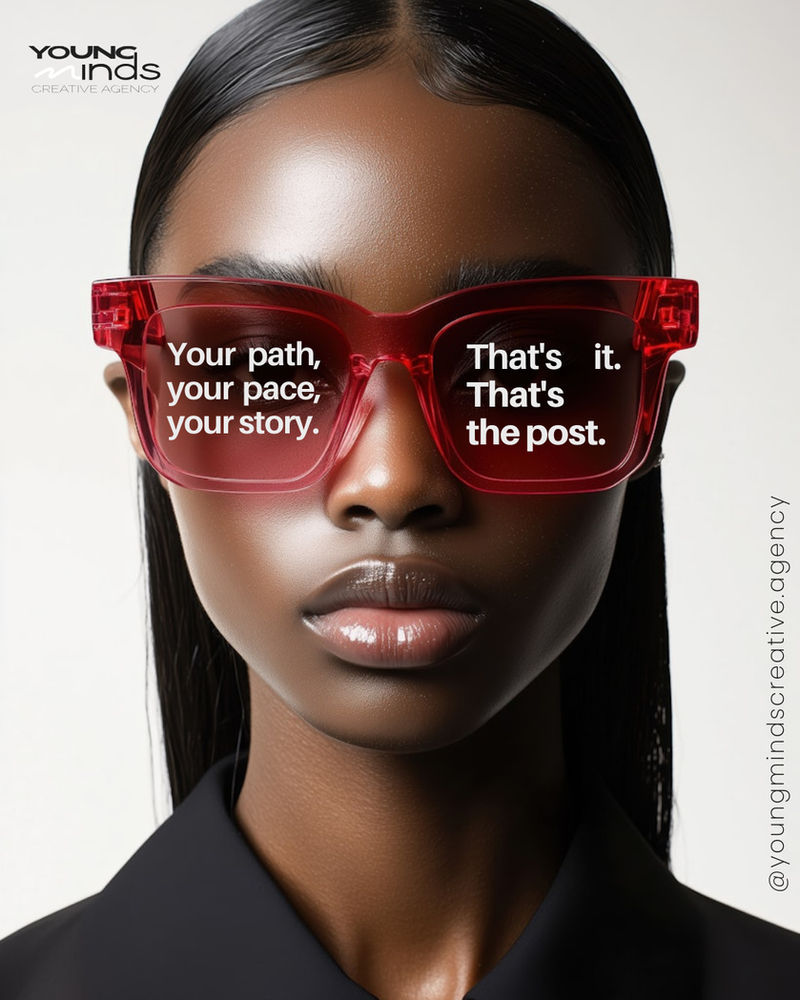 Your path, your pace, your story. That's it. That's the post.